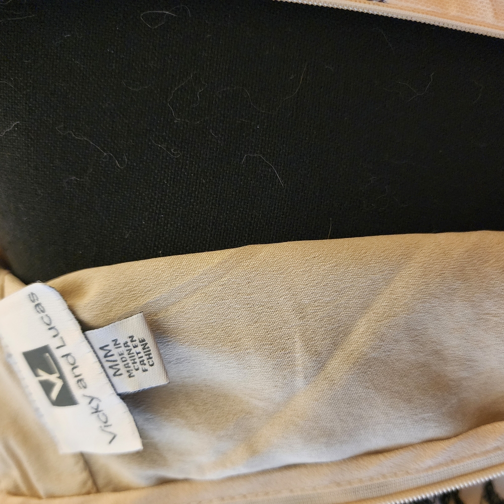 Vicky and Lucas Tan Dress